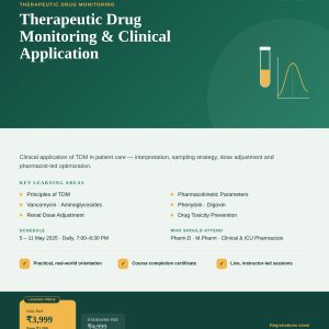 Advanced Certification in Therapeutic Drug Monitoring and Clinical Application